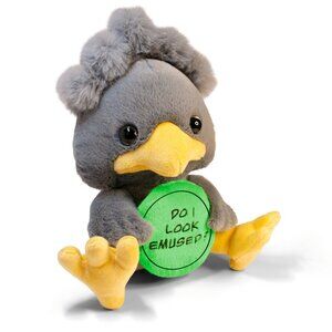 Punchkins Plush Emu Soft Cuddly Do  Look Emused?